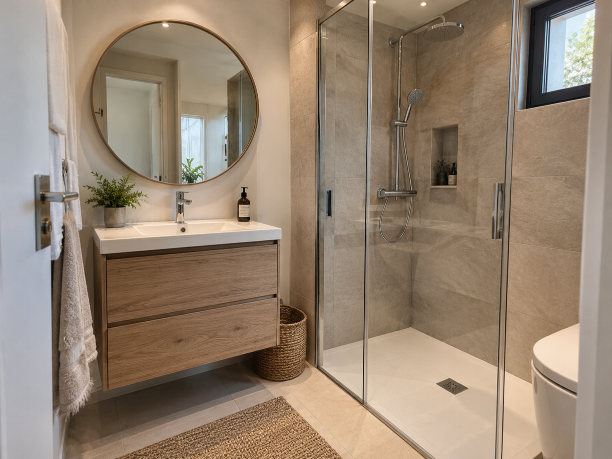 Petite salle de bains : 7 astuces pour gagner de la place